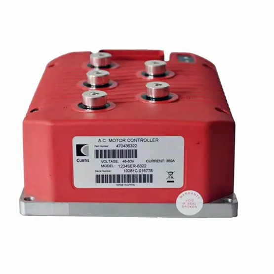 Controlador de Motor Programável AC 1234ser-6322 48-80V 350A para Carrinhos de Golfe