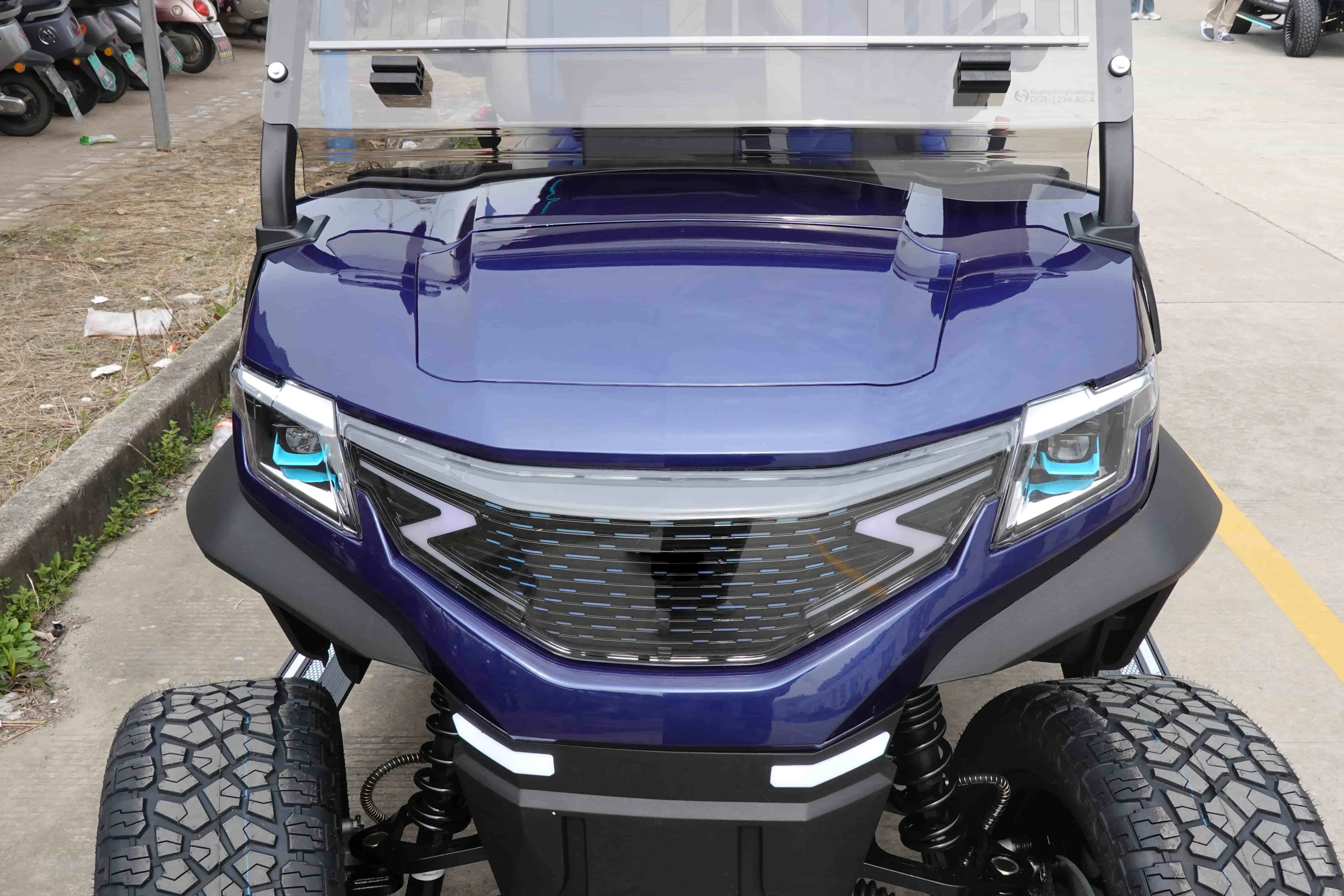 Certificação EEC de Equipamentos de Golfe para Off Road com Luzes Ambientais LED para Resort