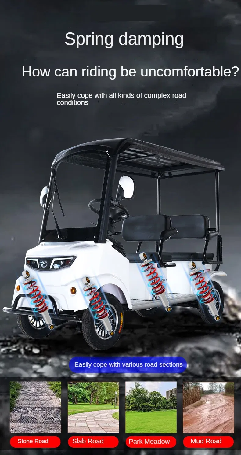 Veículo utilitário de acionamento elétrico silencioso para transporte de equipamentos de golfe