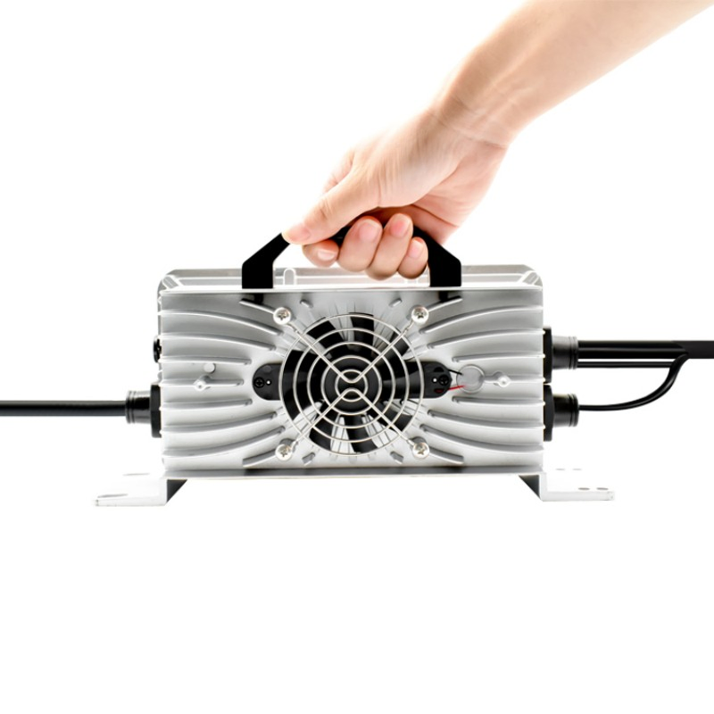 Qx1200 Carregador de Bateria Industrial para Frota de Empilhadeiras Elétricas