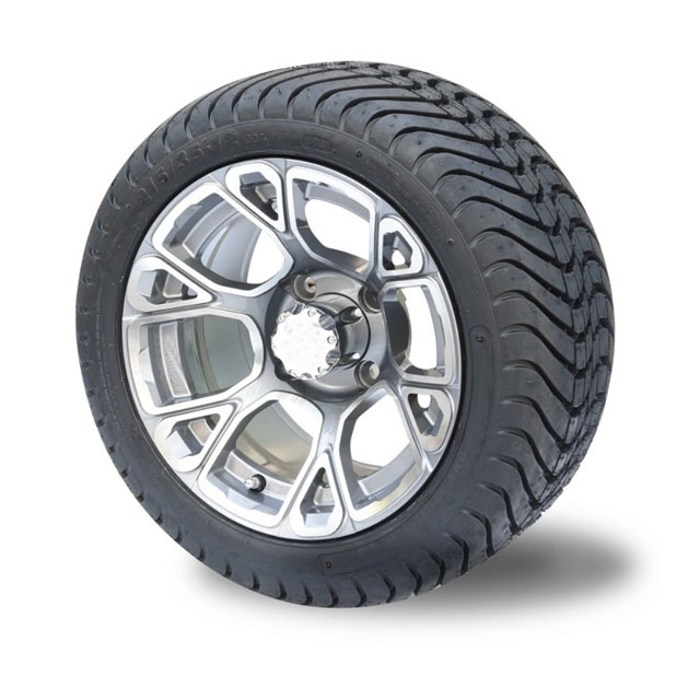 Feito na China 12/14 Polegada Pneus Tubeless para Todos os Terrenos para ATV/UTV/Carrinho de Golfe Equipamento de Potência