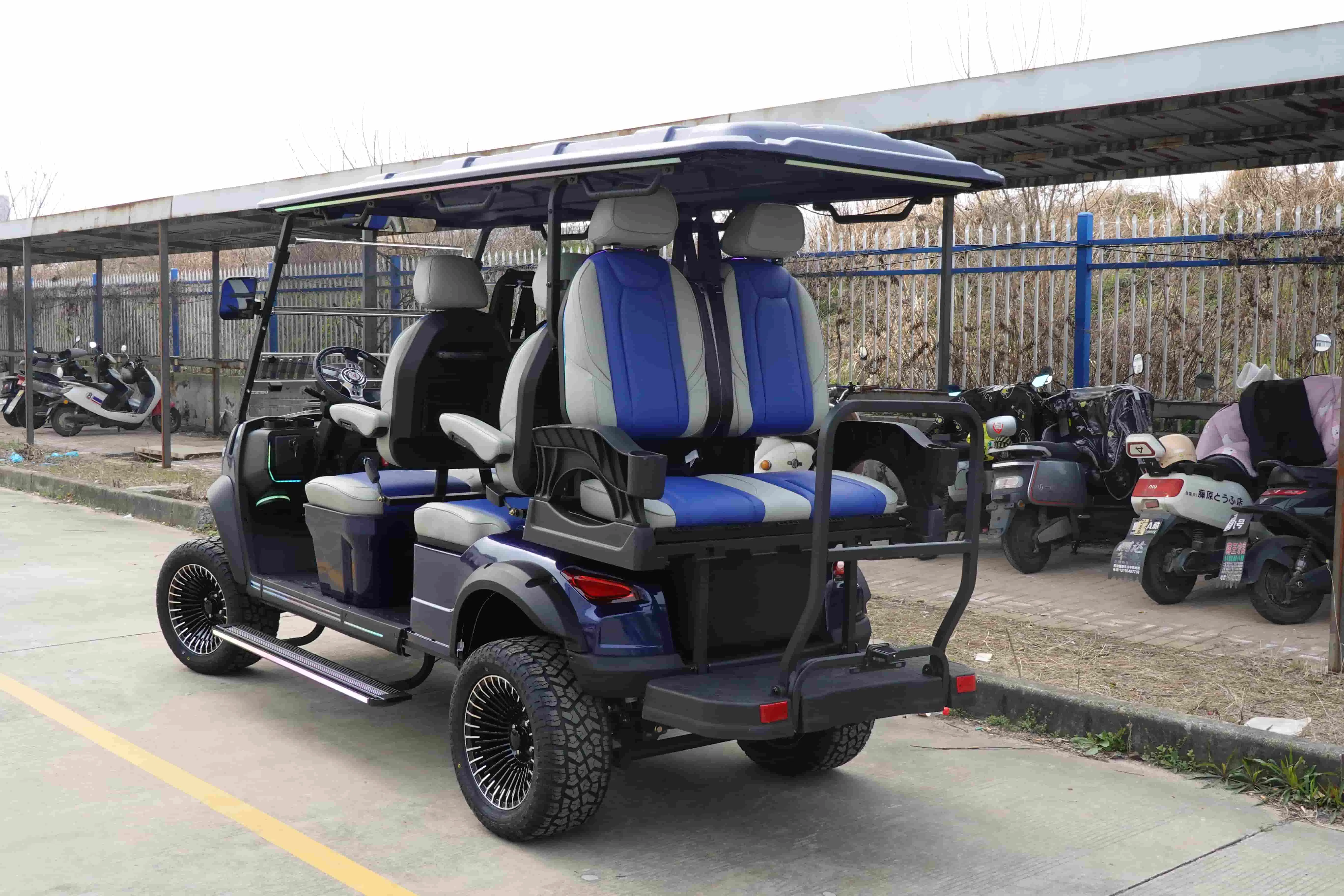Equipamento de Golfe Atraente de Alta Qualidade Avançada 6 para Passageiros