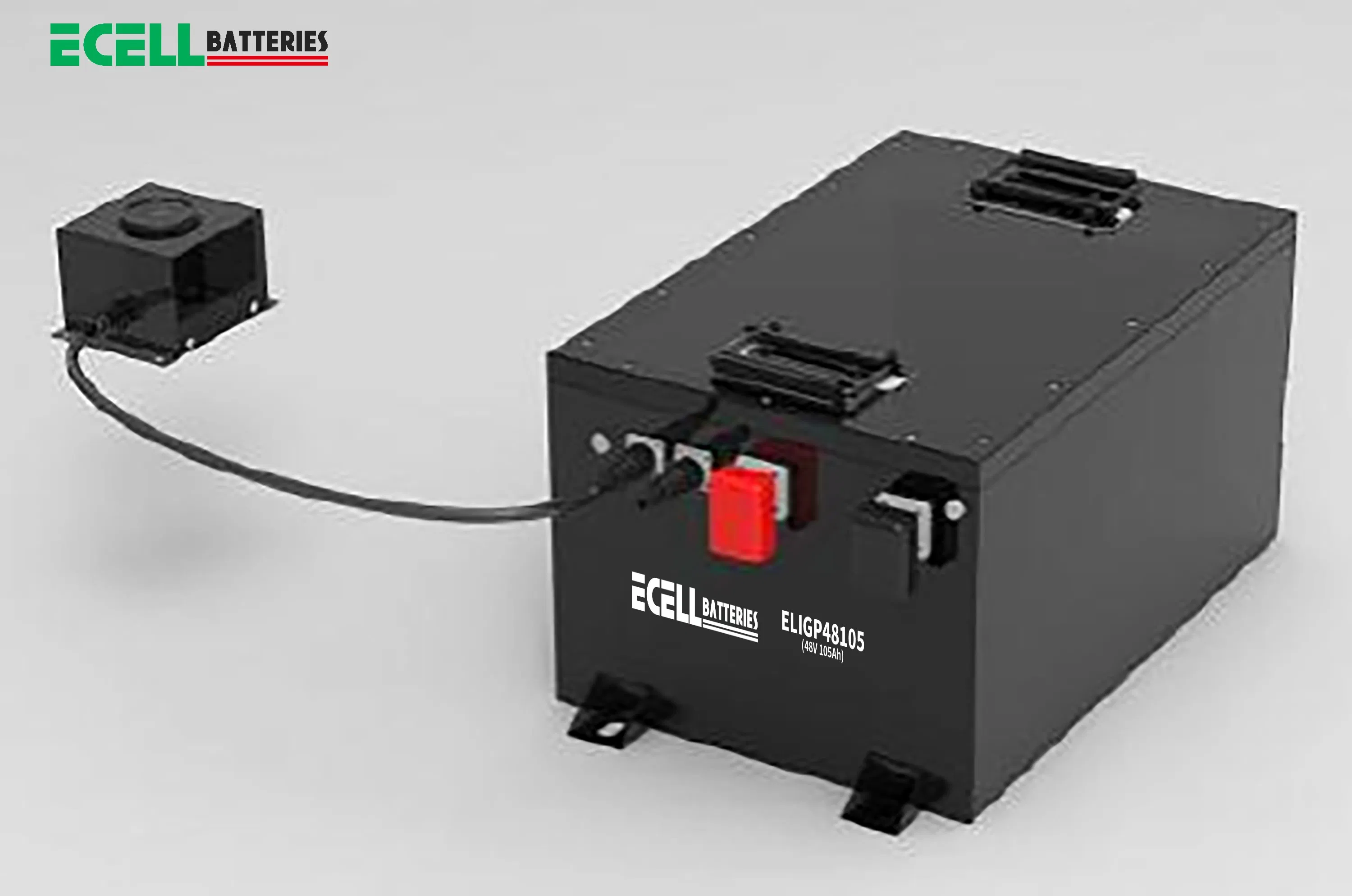 Bateria de UPS de Lítio para Carrinho de Golfe de Alta Potência 25.6V 200ah para Energia Solar LiFePO4