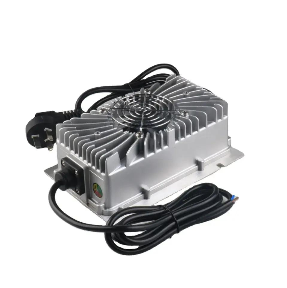 Carregador de Bateria para Caminhão Elétrico Barco Empilhadeira Carrinho de Golfe Clube Carro