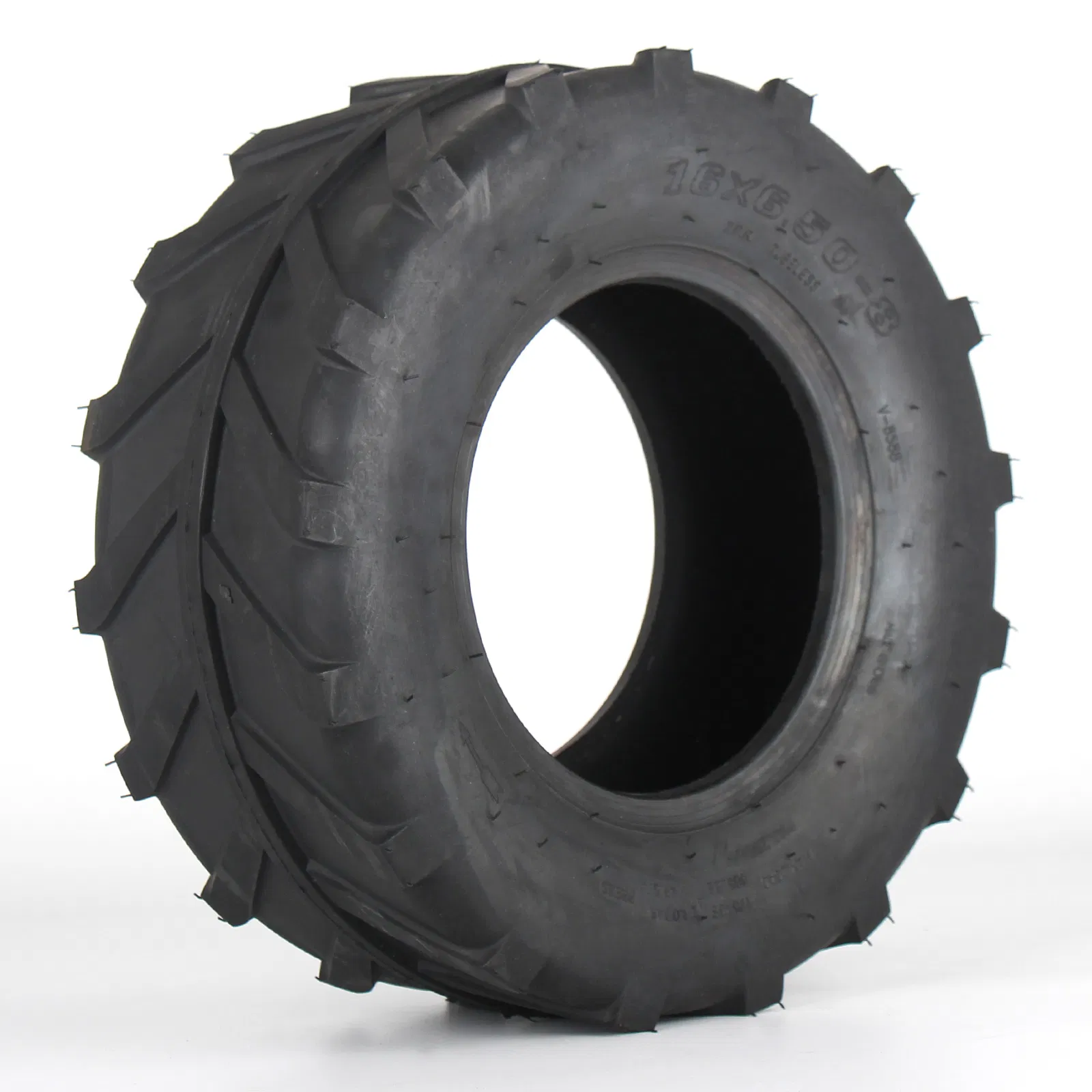16X6.5-8 Pneumático de Borracha ATV Pneus Tubeless com Sulcos para ATV Cortador de Grama Utilitário Turf Jardim Carrinho de Golfe