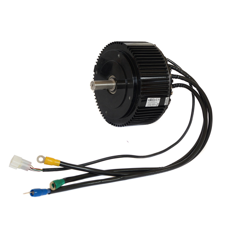 Kit de conversão de motor de motocicleta elétrica brushless DC MID com alta torque, alta RPM e tamanho ultra compacto com CE para motocicleta elétrica e carrinho de golfe 5KW 5000W