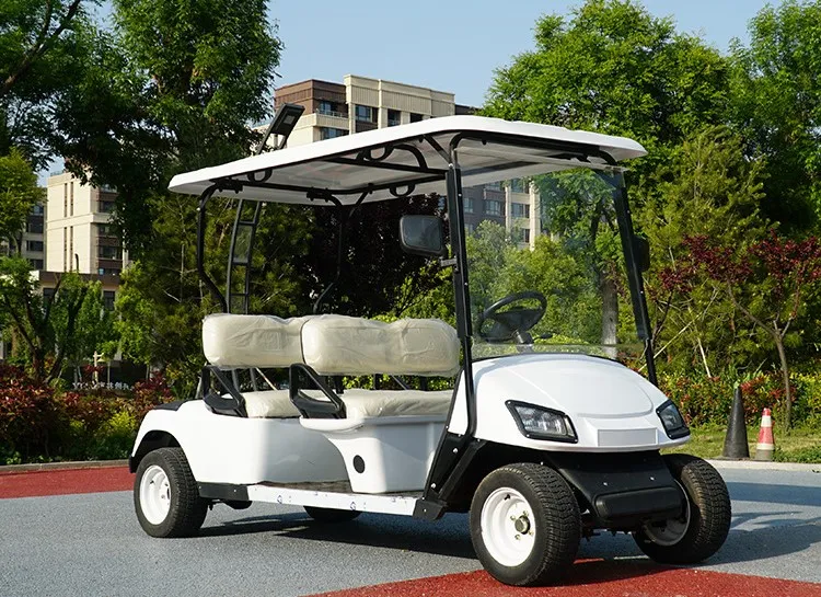 Detalhe do Carrinho de Golfe