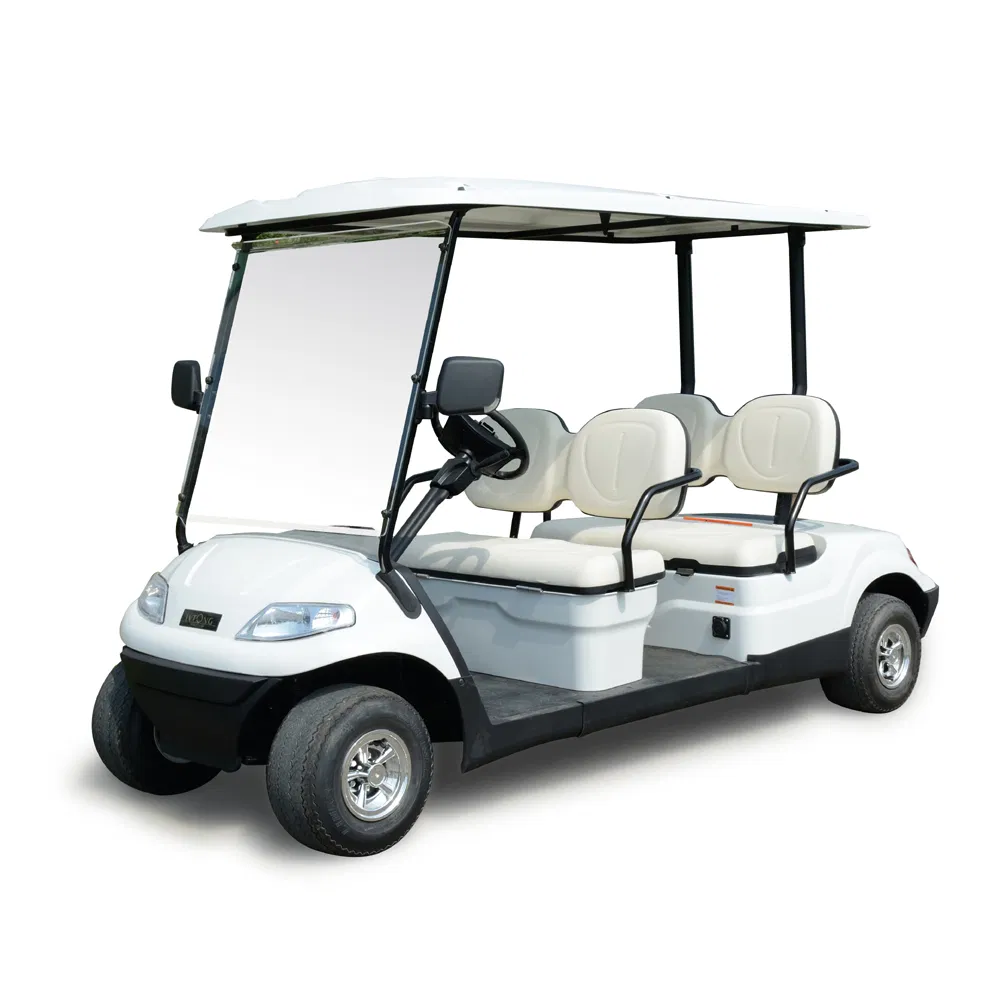 Carrinho de golfe elétrico confiável e duradouro para uso ao ar livre