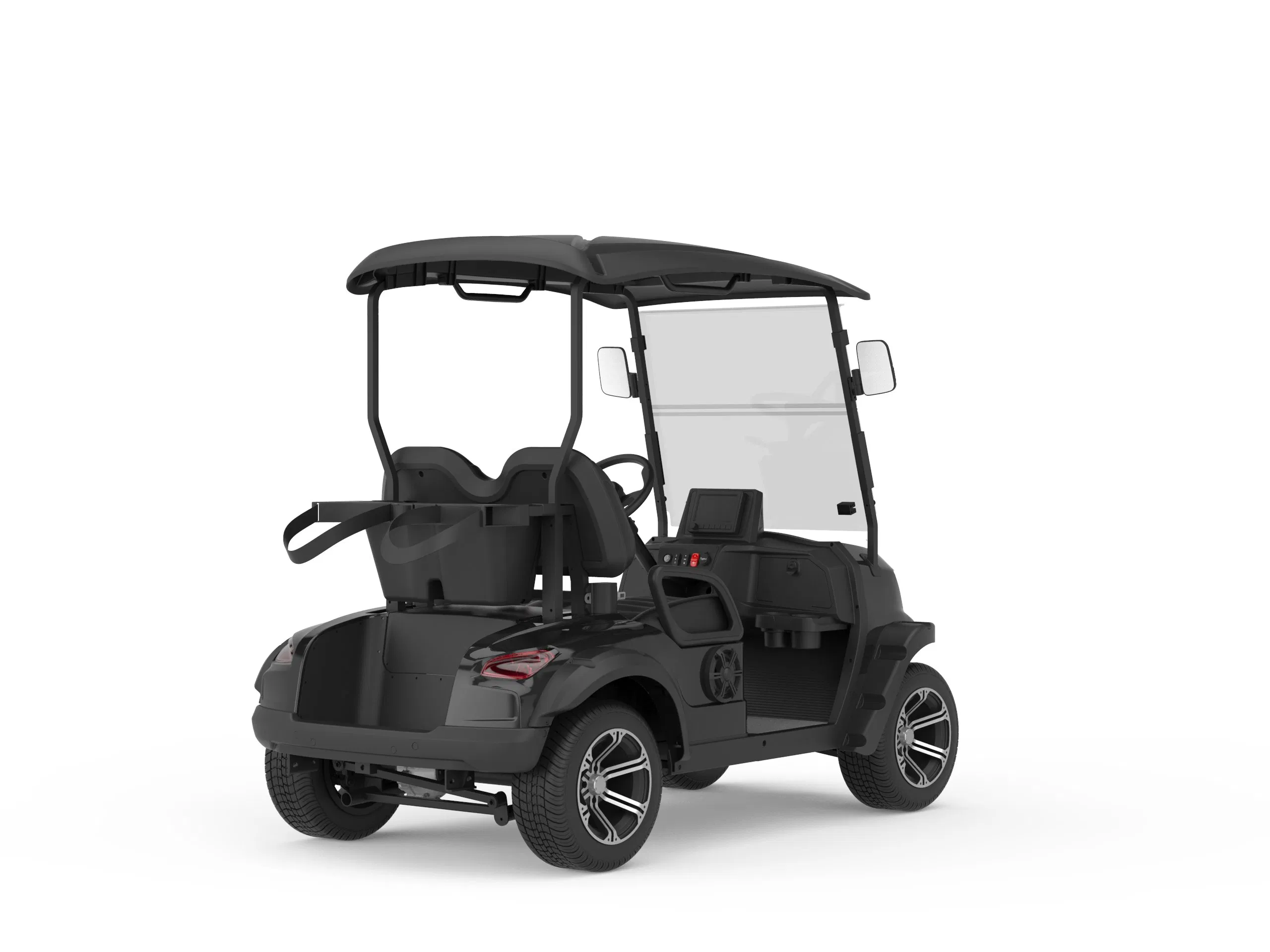 Carrinho de Golfe Elétrico Mini Elevado Personalizado 2 Assentos