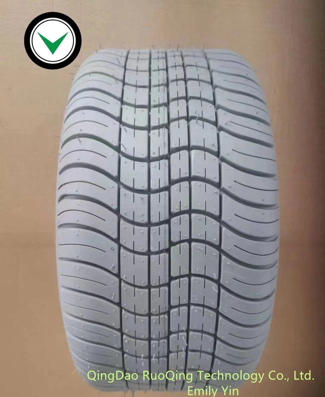 205/50-10 Carrinho de Golfe Utilitário Pneus de Grama com DOT/CE/ISO9001 para Carrinho de Golfe Utilitário