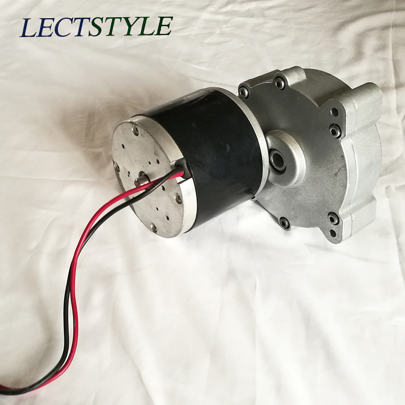 24V 250W 180rpm Motor Elétrico com Corrente em Carrinho de Golfe e Serra para Corte de Árvores