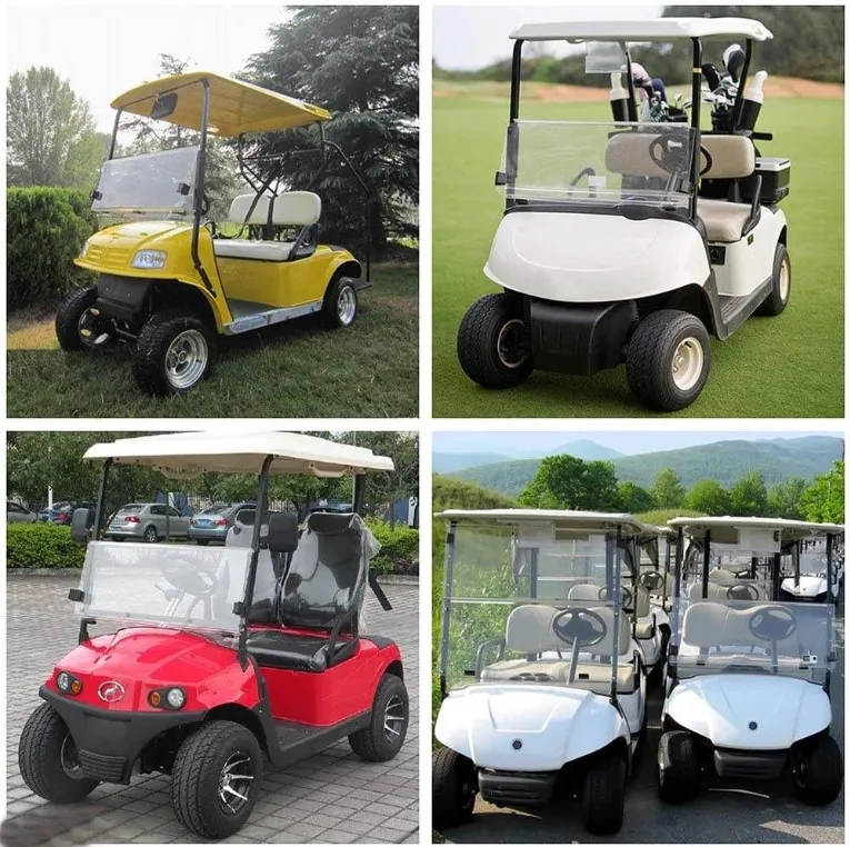 Para-brisa Claro Dobrável para Carrinho de Golfe Ezgo TXT/Medalist G&E 1995-2013 #74910-G01