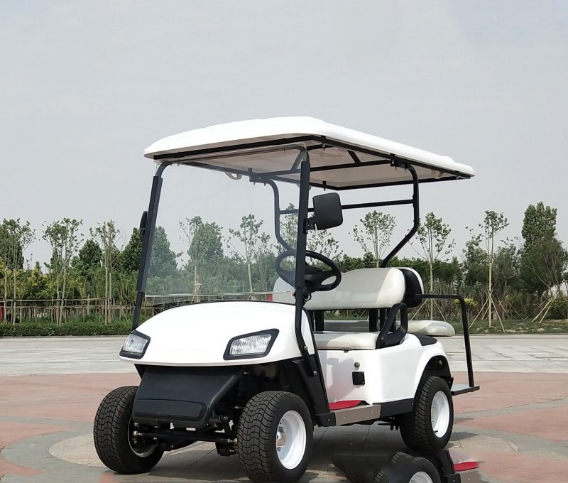 Carrinhos Elétricos a Gasolina com Ar Condicionado Novos de Alta Qualidade Vendas Usados Carrinho de Golfe Elétrico Individual