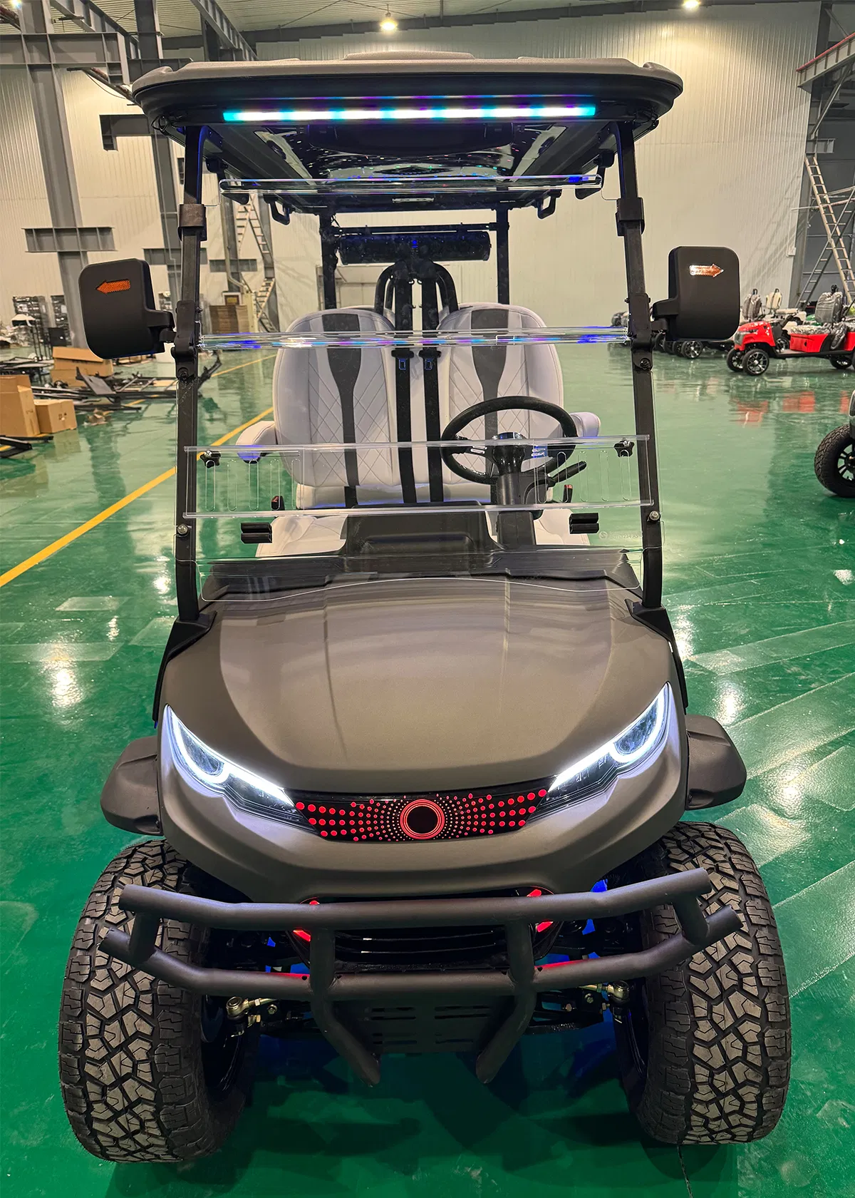Detalhe do carrinho de golfe 1