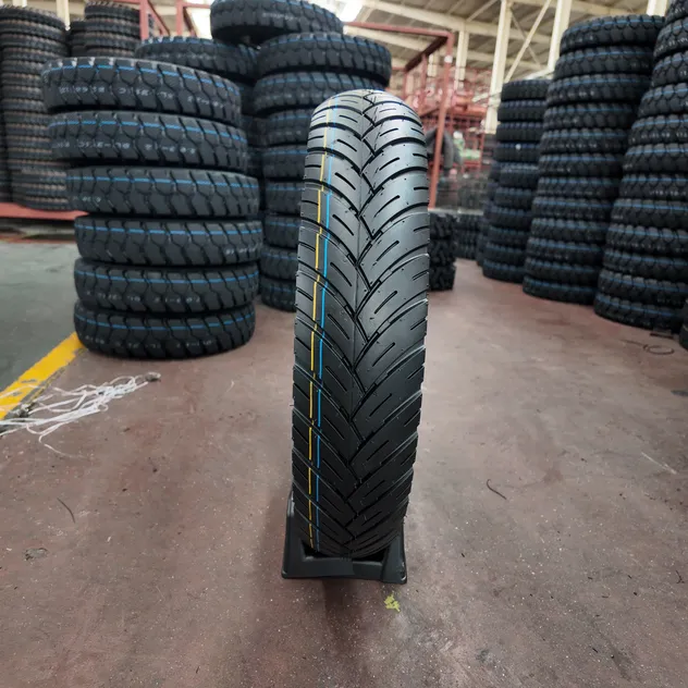 Pneu de motocicleta para carrinho de golfe liso para gramado