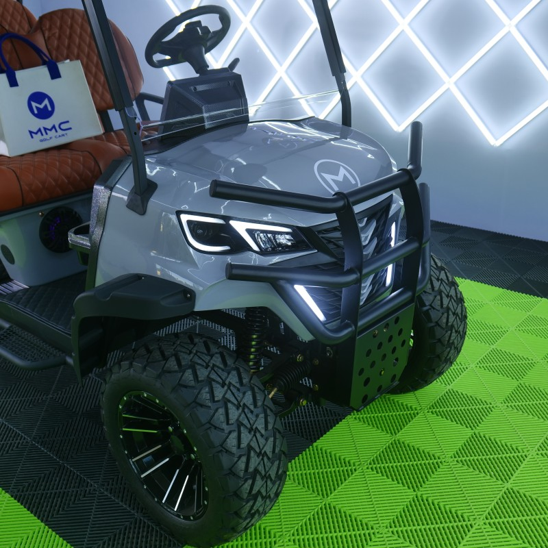 Ótimo Valor! MMC 60V Bateria de Lítio 4+2 Carrinho de Golfe Elétrico à Prova d'Água 4kw/5kw Motor Ideal para Passeios e Uso em Clubes