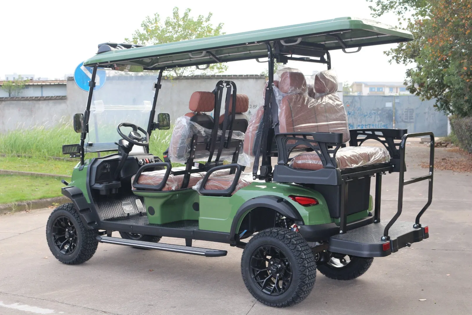 Acessórios para Carro de Golfe Clube Off-Road Carro Elétrico Elevado Carrinho 2 4 6 8 Lugares à Venda