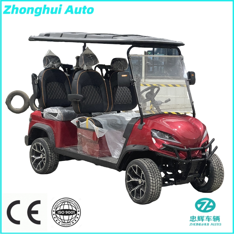 Carrinho de Golfe a Gasolina Certificado pela EPA 6 para Passageiros com Motor a Petróleo para Sale/6 Carrinho de Golfe Club Car com Potência a Gasolina 12V Carrinho Elétrico para Crianças