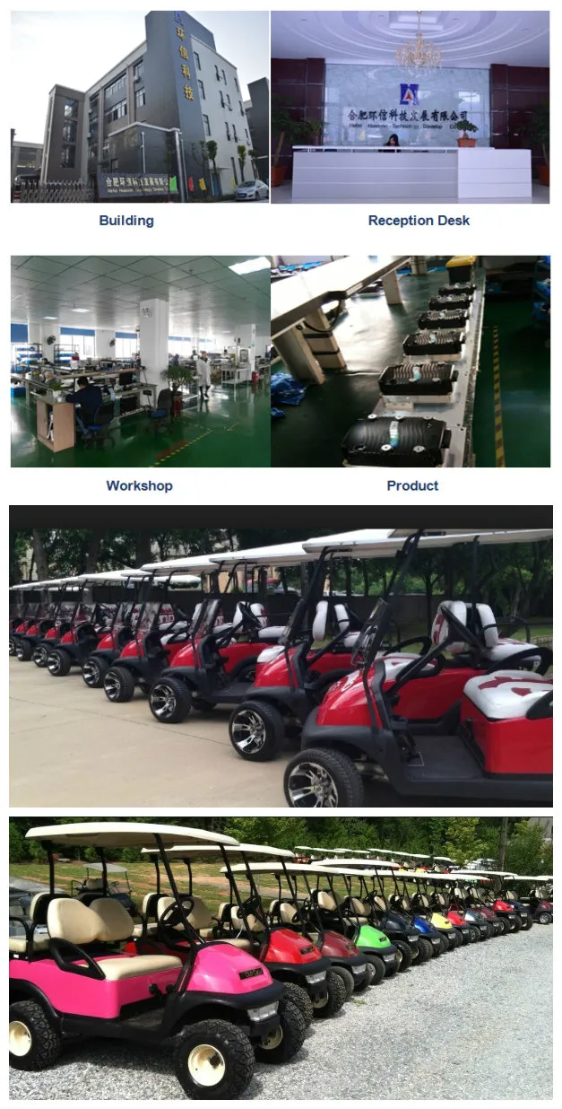 Carrinho de Golfe Elétrico para Uso em Clube de Golfe Carro Elétrico Pequeno
