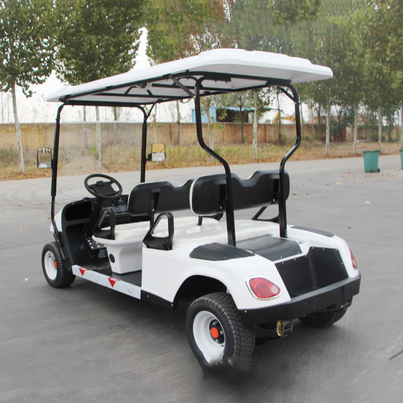 Carrinhos Elétricos a Gasolina com Ar Condicionado Novos de Alta Qualidade Vendas Usados Carrinho de Golfe Elétrico Individual