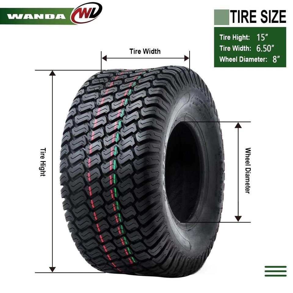 Pneus Tubeless de Alta Qualidade para Design de Moda 18X9.5-8 para Off Road 18*9.5-8 para ATV/UTV/Carrinho de Golfe / Cortador de Grama