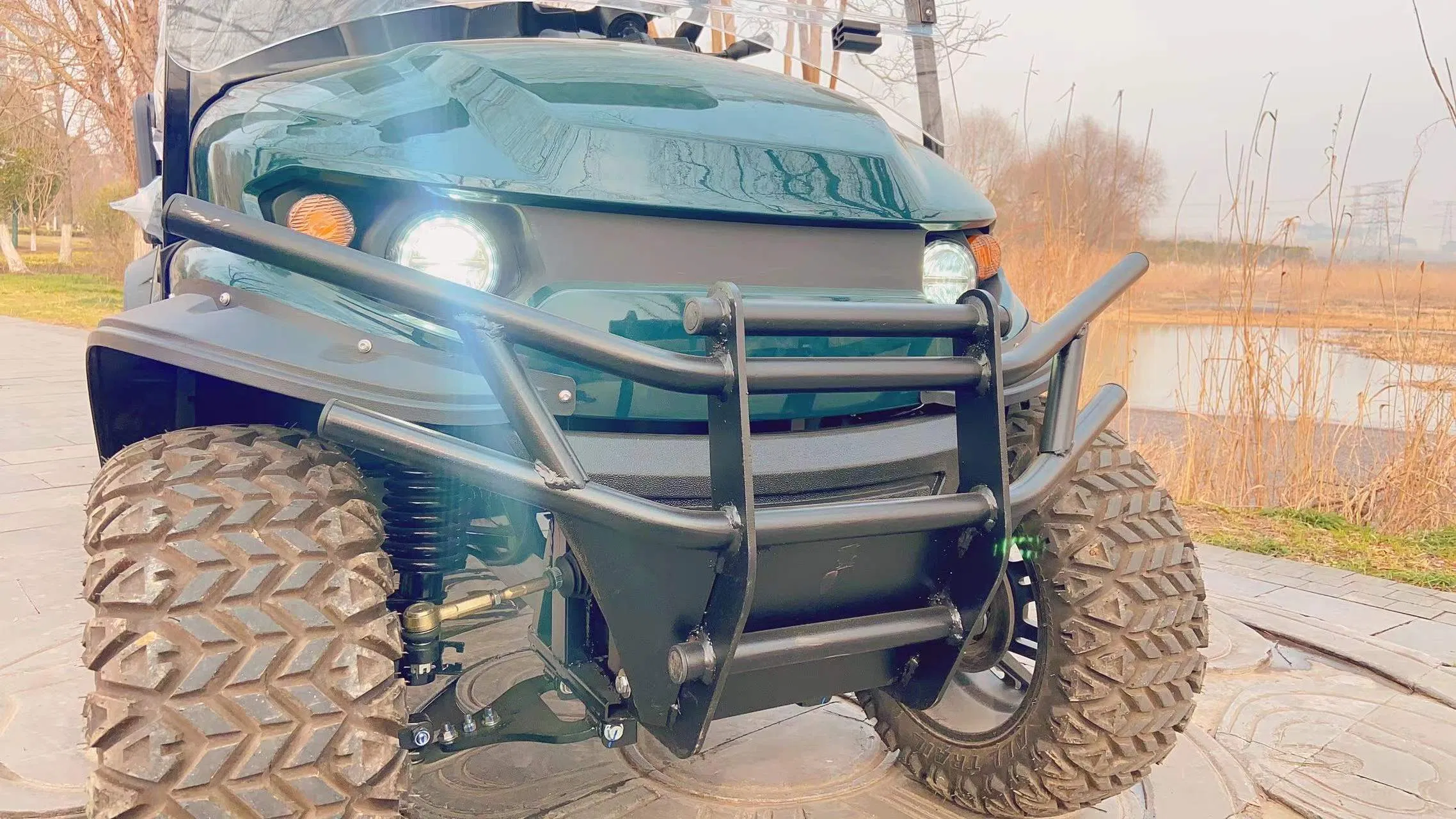 6 Carrinho de Golfe Elétrico para Caça Off Road Vans Utilitárias Veículo Utilitário