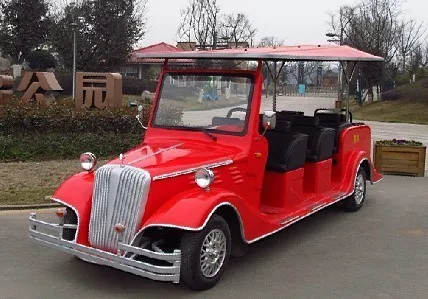 Carrinho de Golfe Elétrico Clássico Detalhe