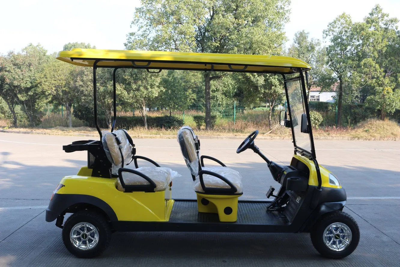 Carro de golfe elétrico para passeios, carrinho de golfe de lítio, veículo utilitário