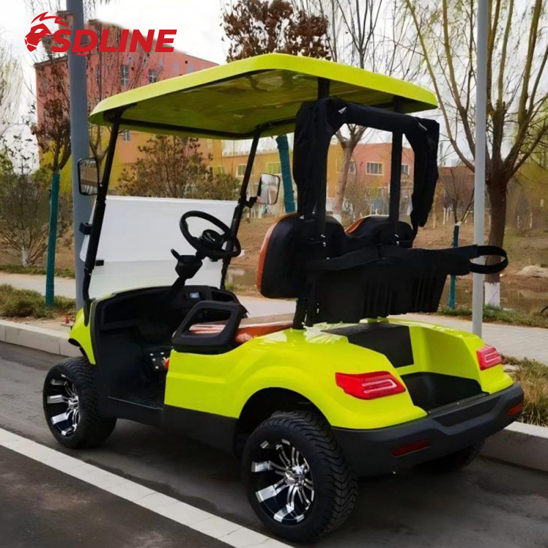 Preço Mais Baixo 2 Carrinhos de Golfe Elevados a Gasolina Carrinhos de Golfe a Gasolina Suporte à Personalização