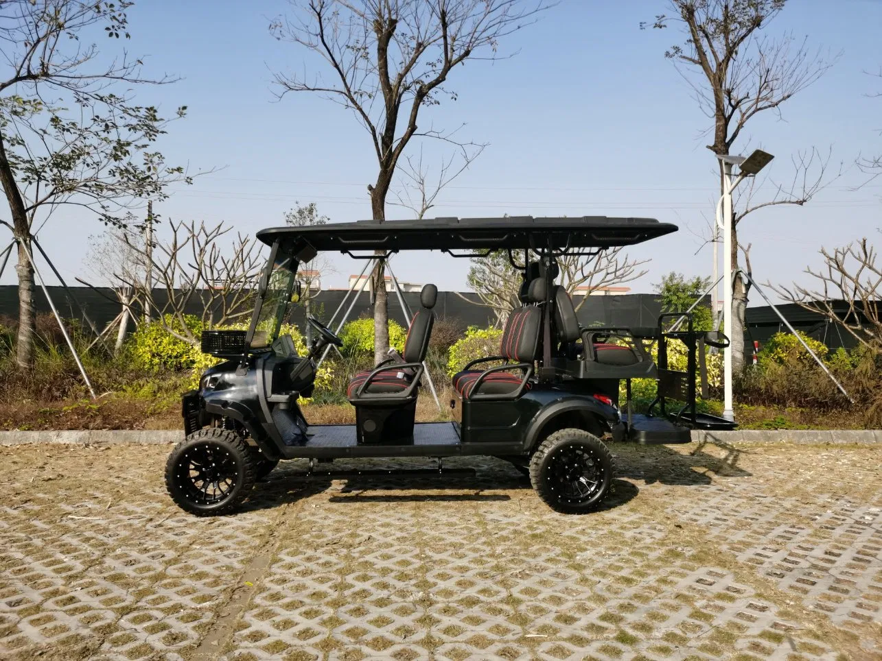 Veículo utilitário de golfe de alta qualidade a preço baixo com recursos de segurança