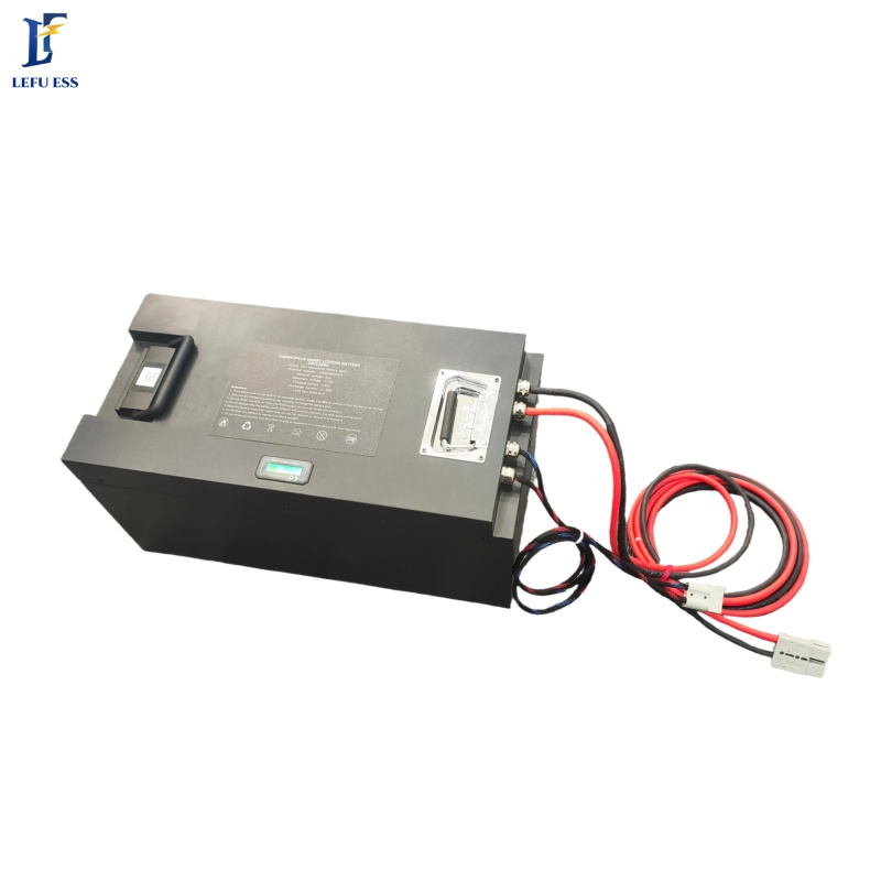 Bateria de Alta Capacidade LiFePO4 para E Rickshaw 48V 64V, 125ah 160ah, 180ah, GPS Antifurto, Células de Grau A Jk Jbd BMS