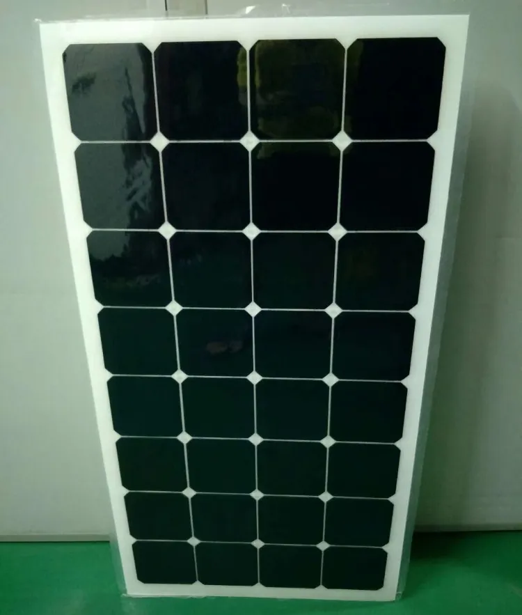 Foto Detalhada do Painel Solar Flexível 5