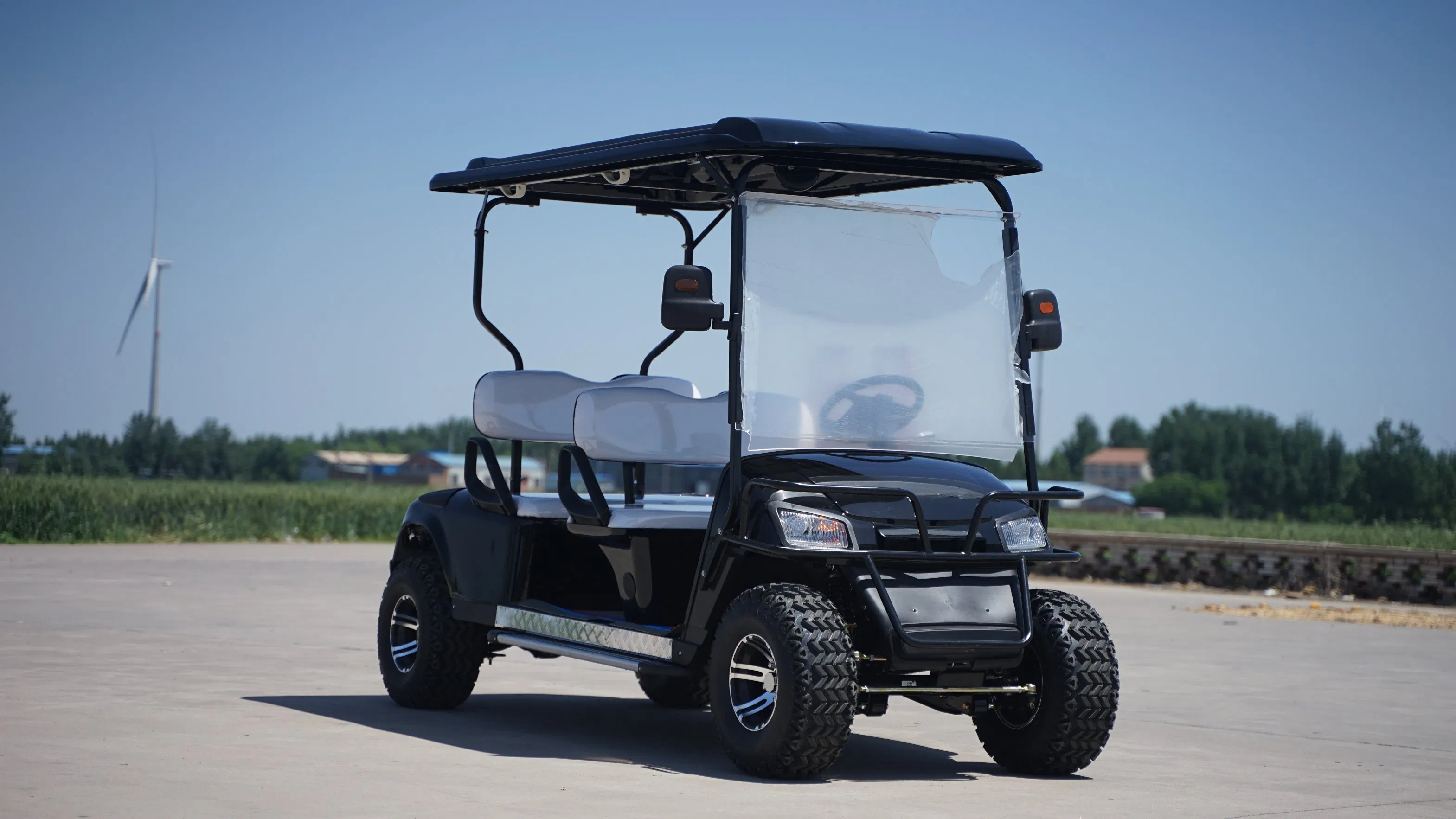 Vendas Diretas de Fábrica 4+2 Preços de Carrinhos de Golfe São Práticos Scooter Elétrico, Acessório Elétrico