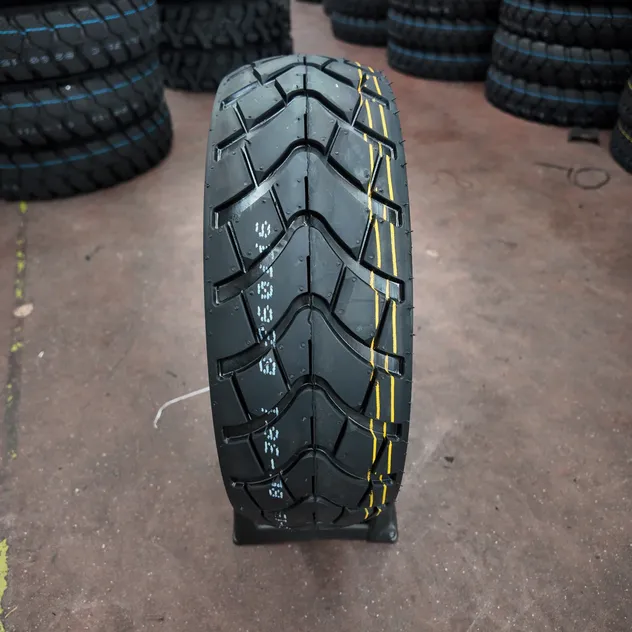 Pneu de motocicleta para carrinho de golfe liso para gramado