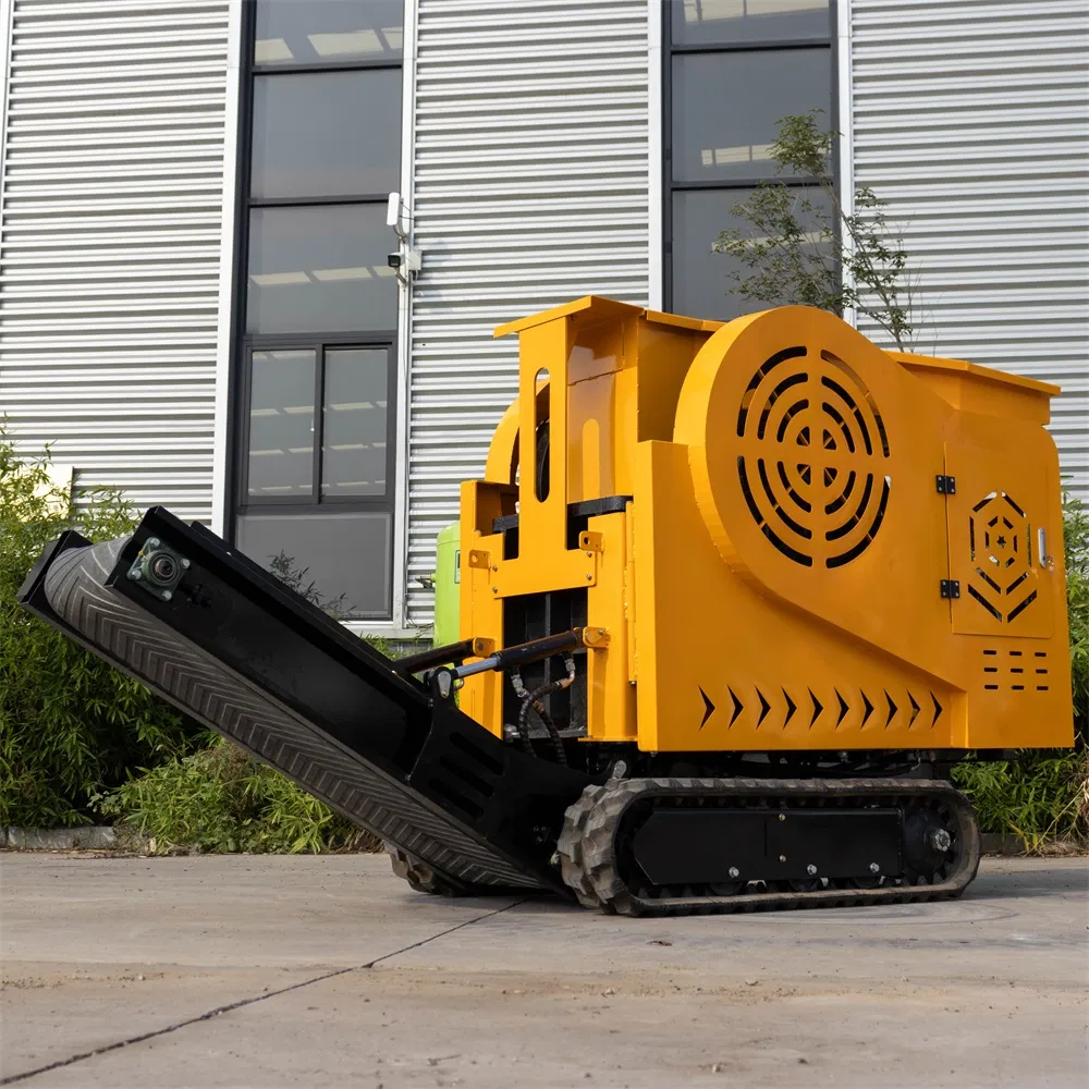 Htjc-430 Máquina de Britagem de Rocha com Proteção Hidráulica sobre Esteiras
