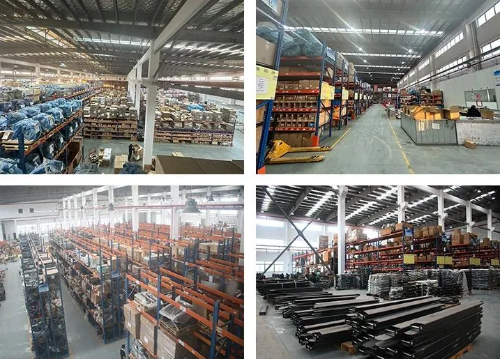Showroom de peças industriais