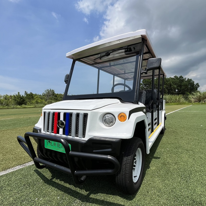 Venda Direta de Fábrica 8-Person Carrinho de Golfe Elétrico de Luxo 72V Carro Buggy de Golfe