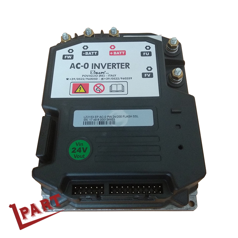 AC-0 24V 200A Controlador de Velocidade de Motor AC/DC Zapi Usado para Peças de Veículos Elétricos Peças de Empilhadeiras Elétricas Peças de Carrinhos de Golfe Club Car/Peças de Lavadora