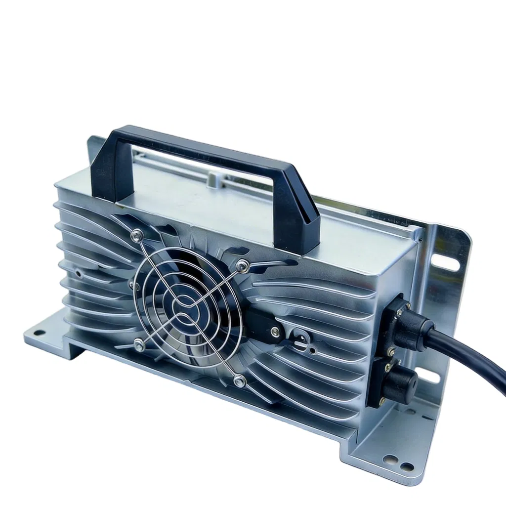 58.4V25A Carregador de Bateria de Lítio à Prova d'Água de Alta Eficiência LiFePO4 para Carrinhos de Golfe
