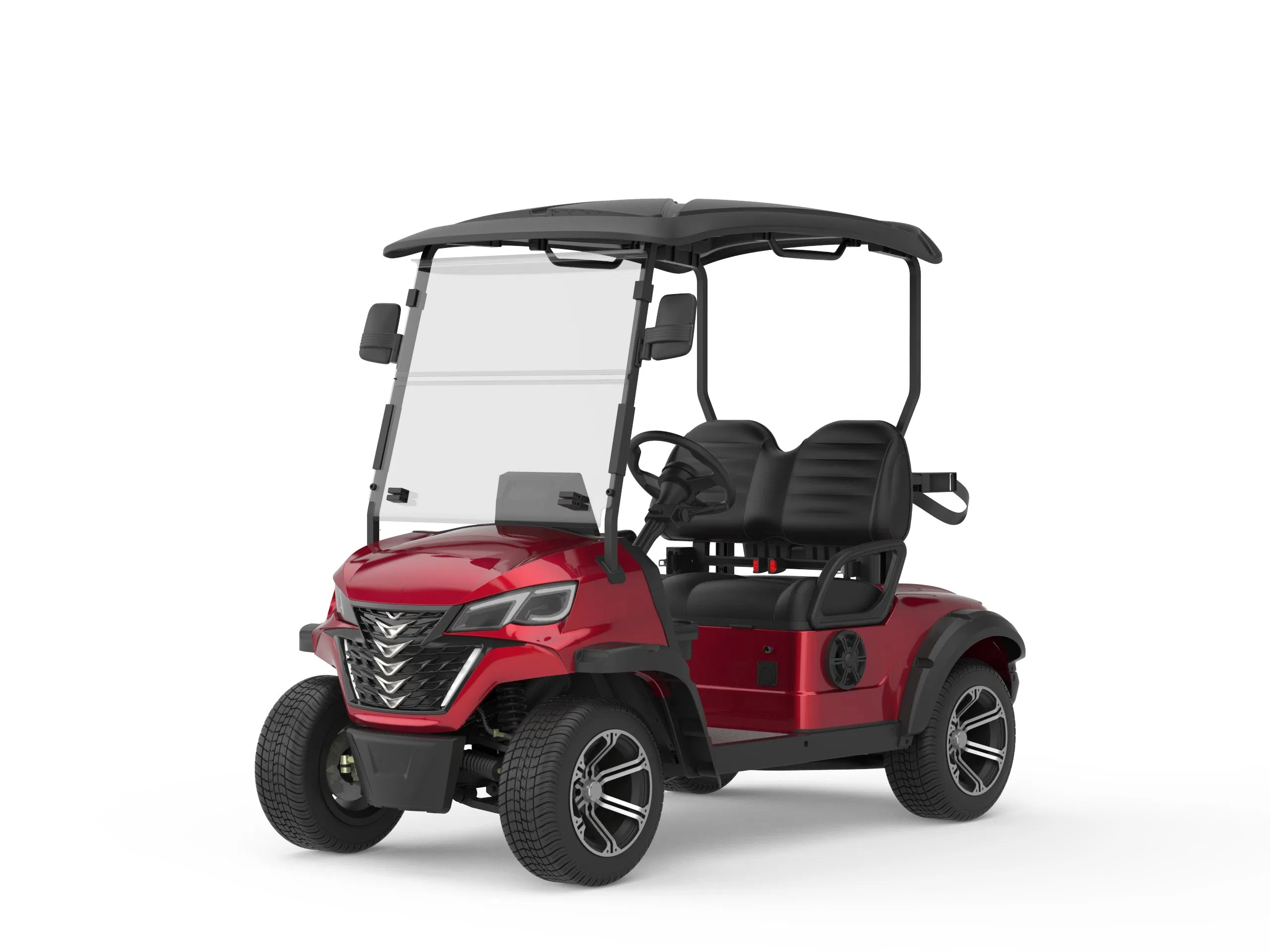 Carrinho de Golfe Elétrico Mini Elevado Personalizado 2 Assentos