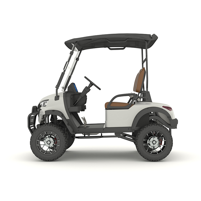 Veículo Elétrico Utilitário de Baixo Preço para Resorts, Carrinho de Golfe com Construção Robusta e Durável