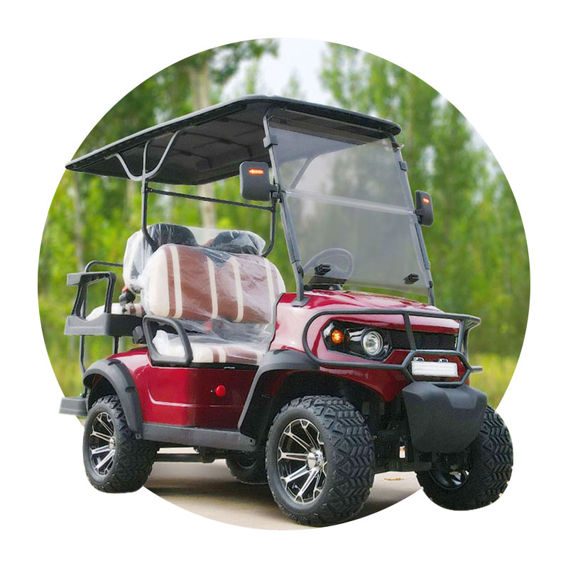 Aprovado pelo CE 4-Seater Carrinho de Golfe à Venda a Preços Diretos de Fábrica – Perfeito para Campos e Uso Recreativo