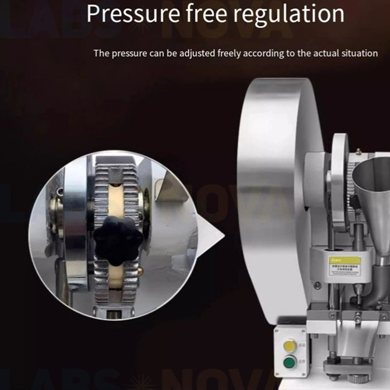 Máquina de Compressão de Comprimidos de Sal em Tablet Manual Semi Automática para Fabricação de Medicamentos com Longa Vida Útil