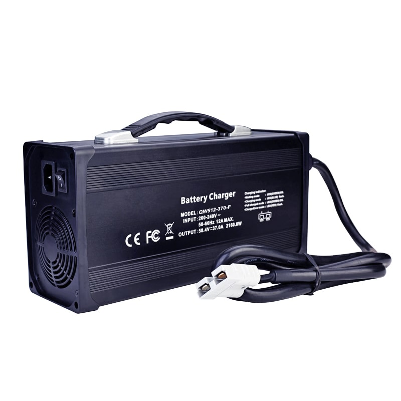 Carregador DC para Bateria de Íon de Lítio/Polímero de Lítio com Pfc com CE para Bicicletas Elétricas Carrinho de Golfe Elétrico Patinete de Alta Potência 84V 13A 1200W 20s 72V 74V