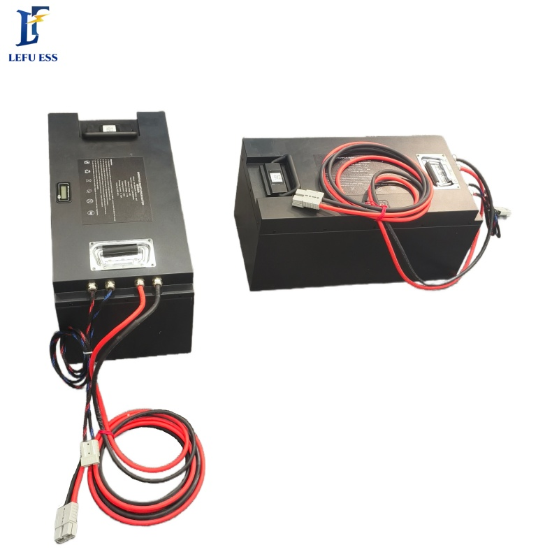 Bateria de Alta Capacidade LiFePO4 para E Rickshaw 48V 64V, 125ah 160ah, 180ah, GPS Antifurto, Células de Grau A Jk Jbd BMS