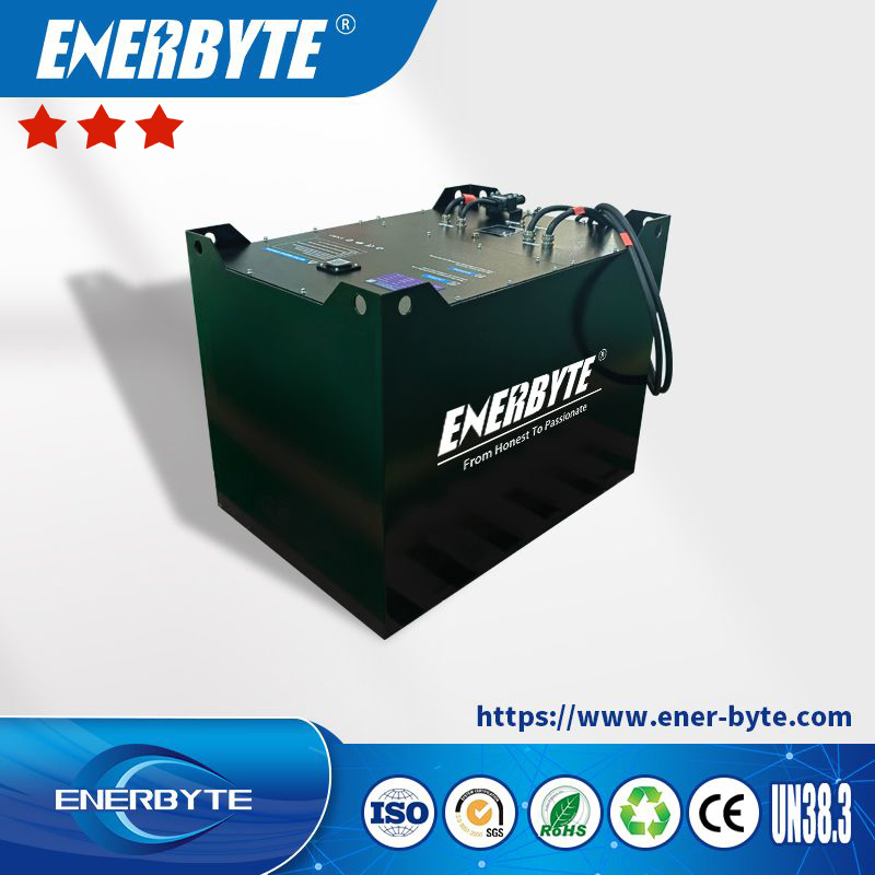 Bateria de Empilhadeira Elétrica Recarregável de Íon de Lítio Enerbyte 83.2V 460ah Bateria de Tração com LiFePO4 UL Un38.3