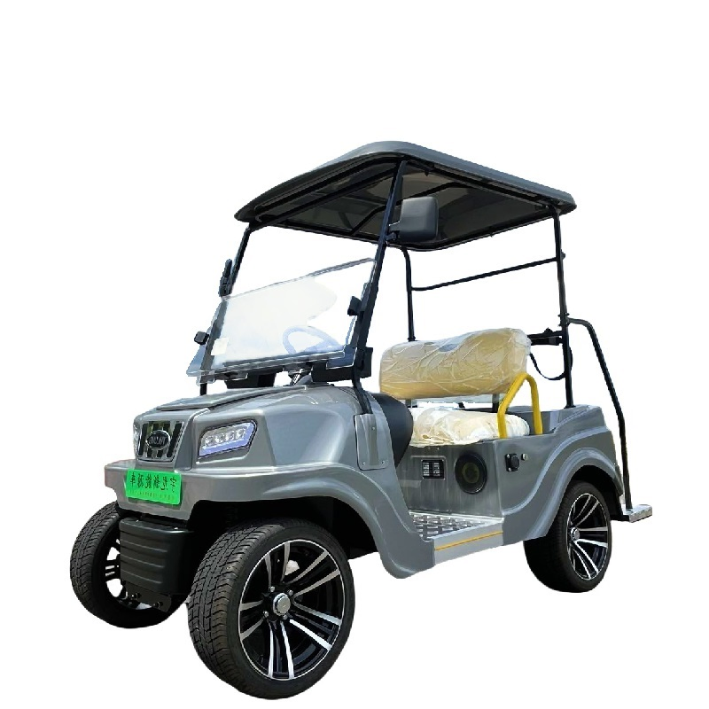 2025 Parison 2 Assentos Elétricos de Carro com Estrutura de Alumínio Carrinho de Golfe Elétrico Scooter de Golfe Off Road Carrinho de Golfe