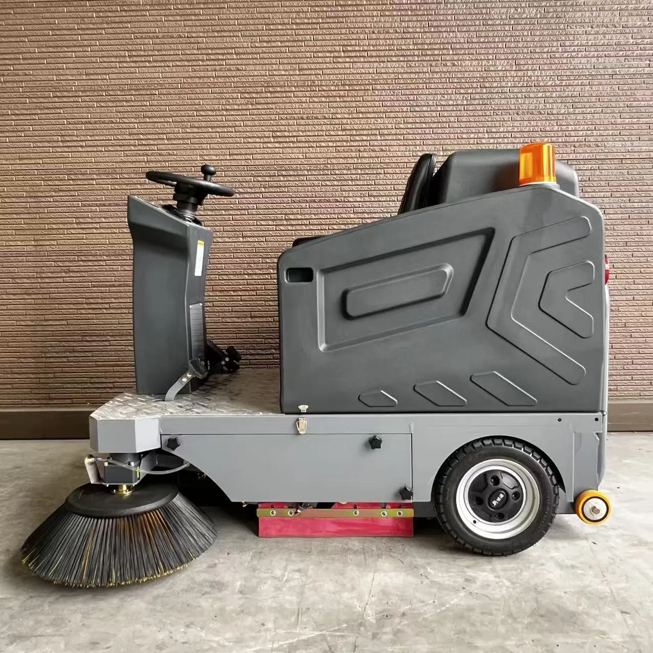 Máquina de Limpeza de Piso com Varredora Elétrica Máquina de Limpeza de Rua Elétrica para Ruas