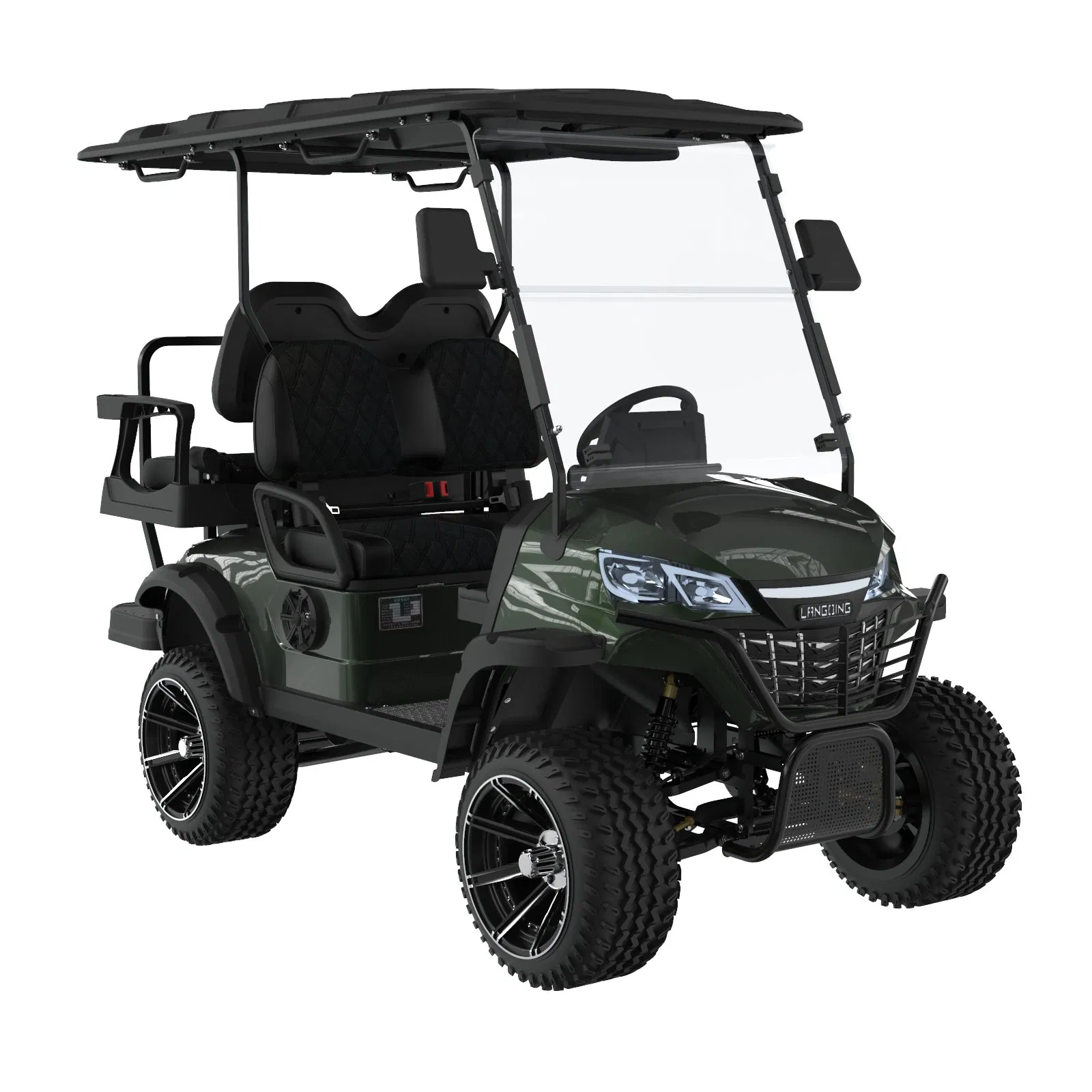 Moda Moderna 2024 Design Novo Clube Carrinho Elétrico de Golfe Carrinho de Caça