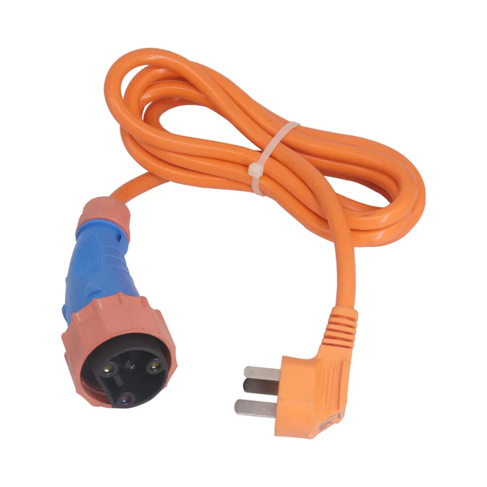 Veículo Elétrico de Quatro Rodas para Idosos com Carrinho de Golfe, Conector de Carregamento da Pistola de Carga